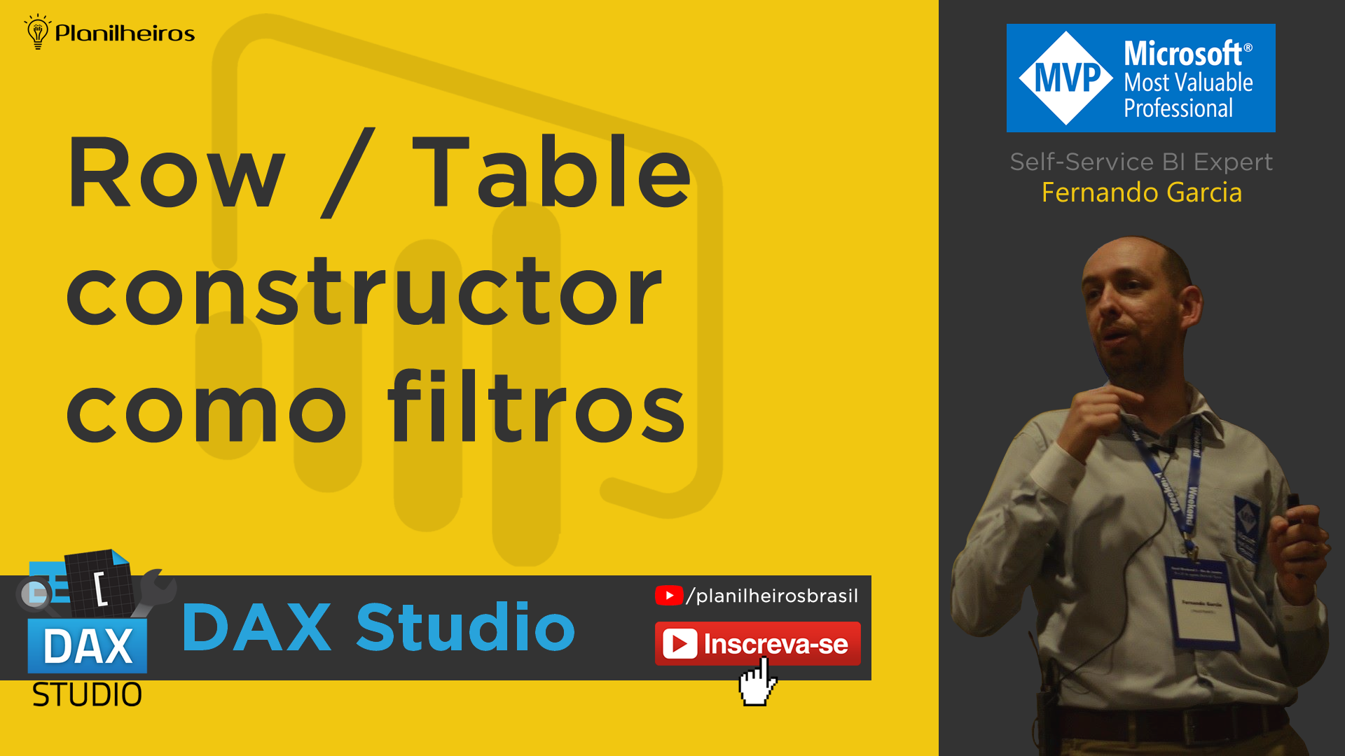 DAX Studio – Row/Table Constructor como filtros